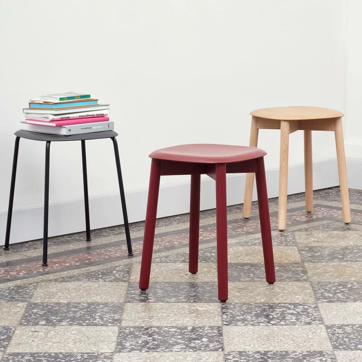 HAY - Soft Edge 72 Hocker, Eiche matt lackiert