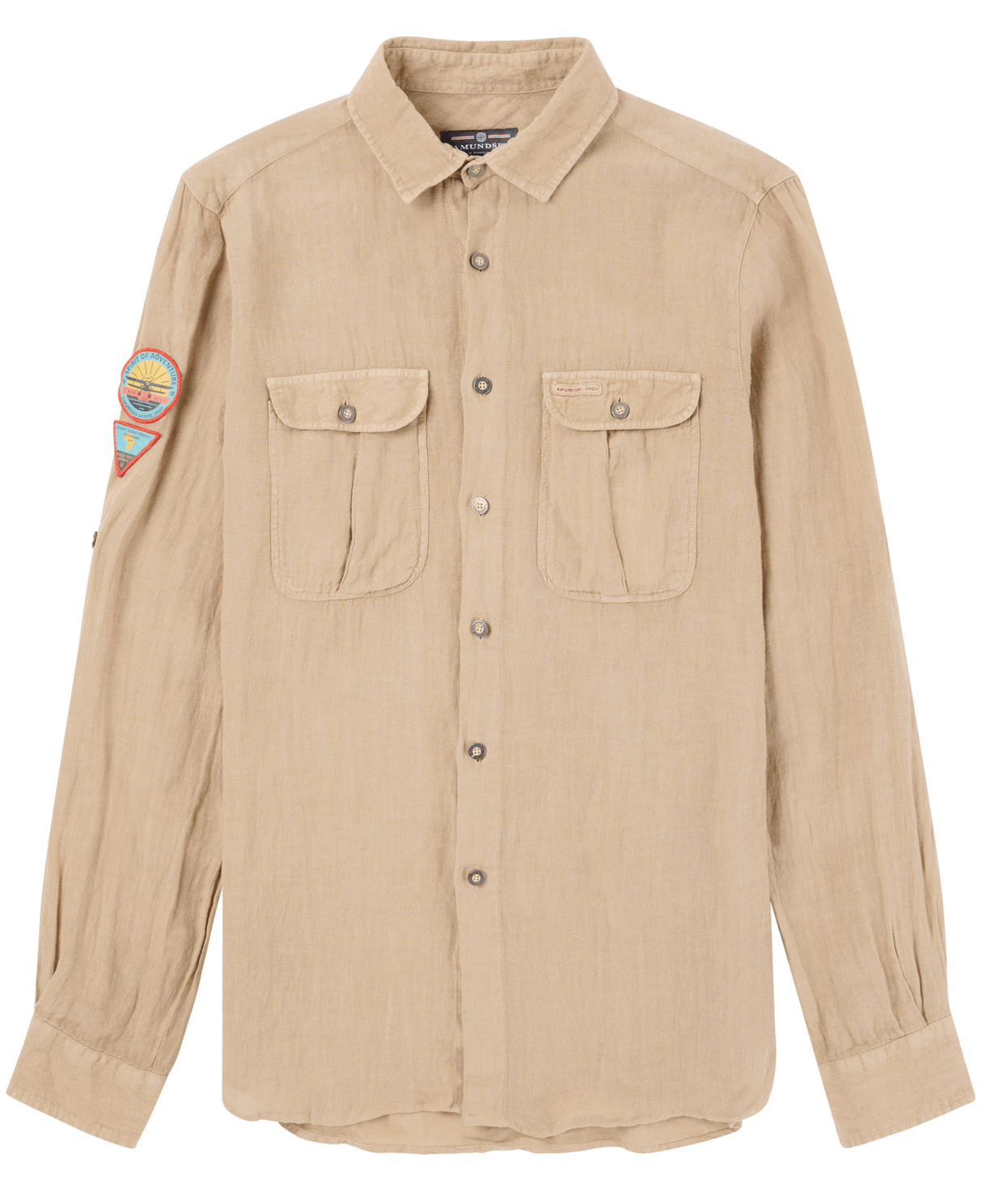 Amundsen<br>Safari Linen Shirt Mens