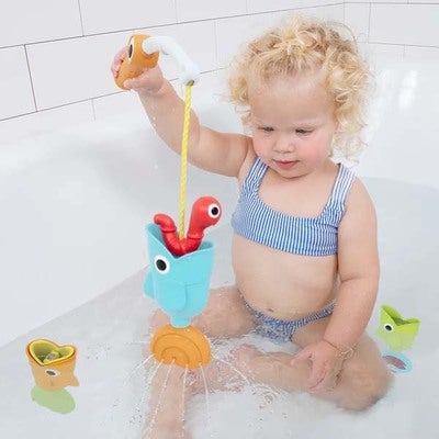 Yookidoo Vannleketøy Catch 'N' Sprinkle Fishing Set
