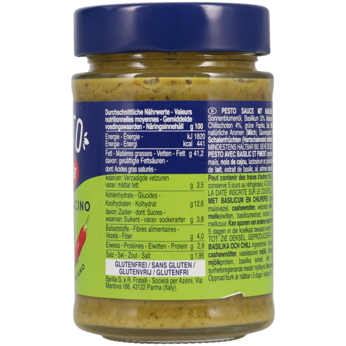 Barilla Pesto Basilico e Peperoncino