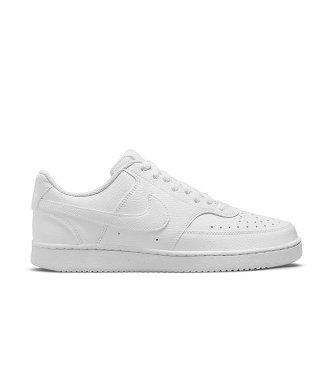 NIKE COURT VISION LOW BE WOMENS S WHITE-WHITE-WHITE