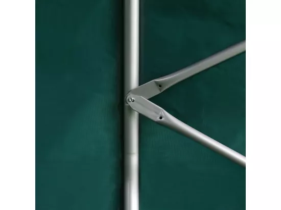 Tente pour bétail PVC 3,7x3,7 m Vert