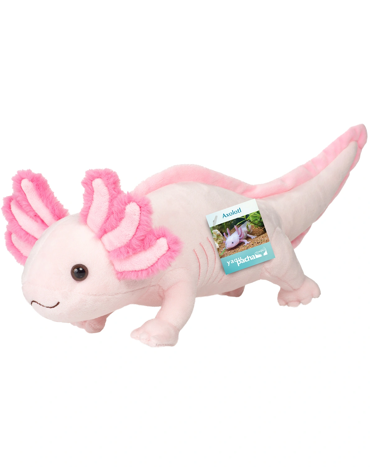 Kuscheltier AXOLOTL (36 cm) in rosa