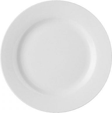 Jackies Bay gebaksbord wit D 18 H 1,5 cm