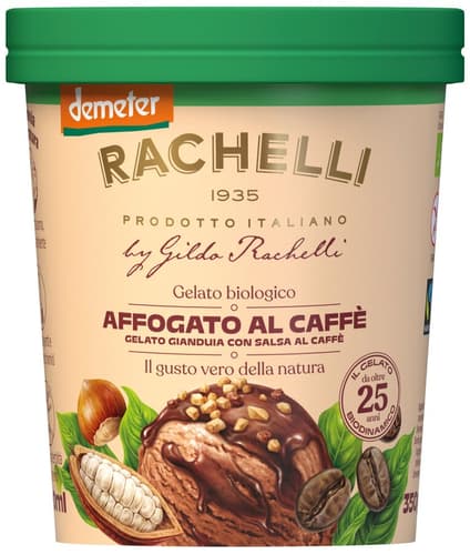 Rachelli BIO Affogato al caffè Eis