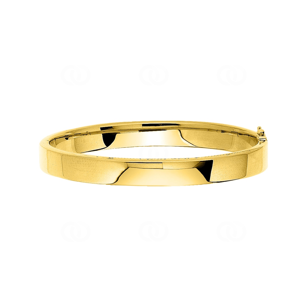 Armreif oval 750/18 K Gelbgold 8mm
