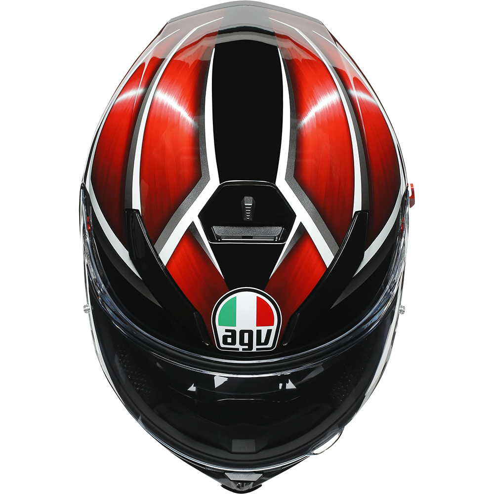 AGV - Casque K5 S Tempest Noir / Rouge