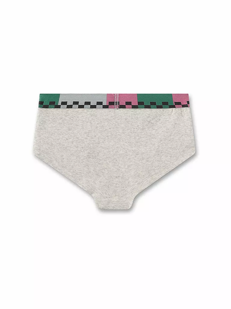 SANETTA Mädchen Pants nature mel hellgrau