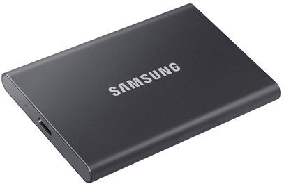 Samsung - Portable SSD T7 - 1 TB - Grijs - USB Type-C 3.2 Gen 2
