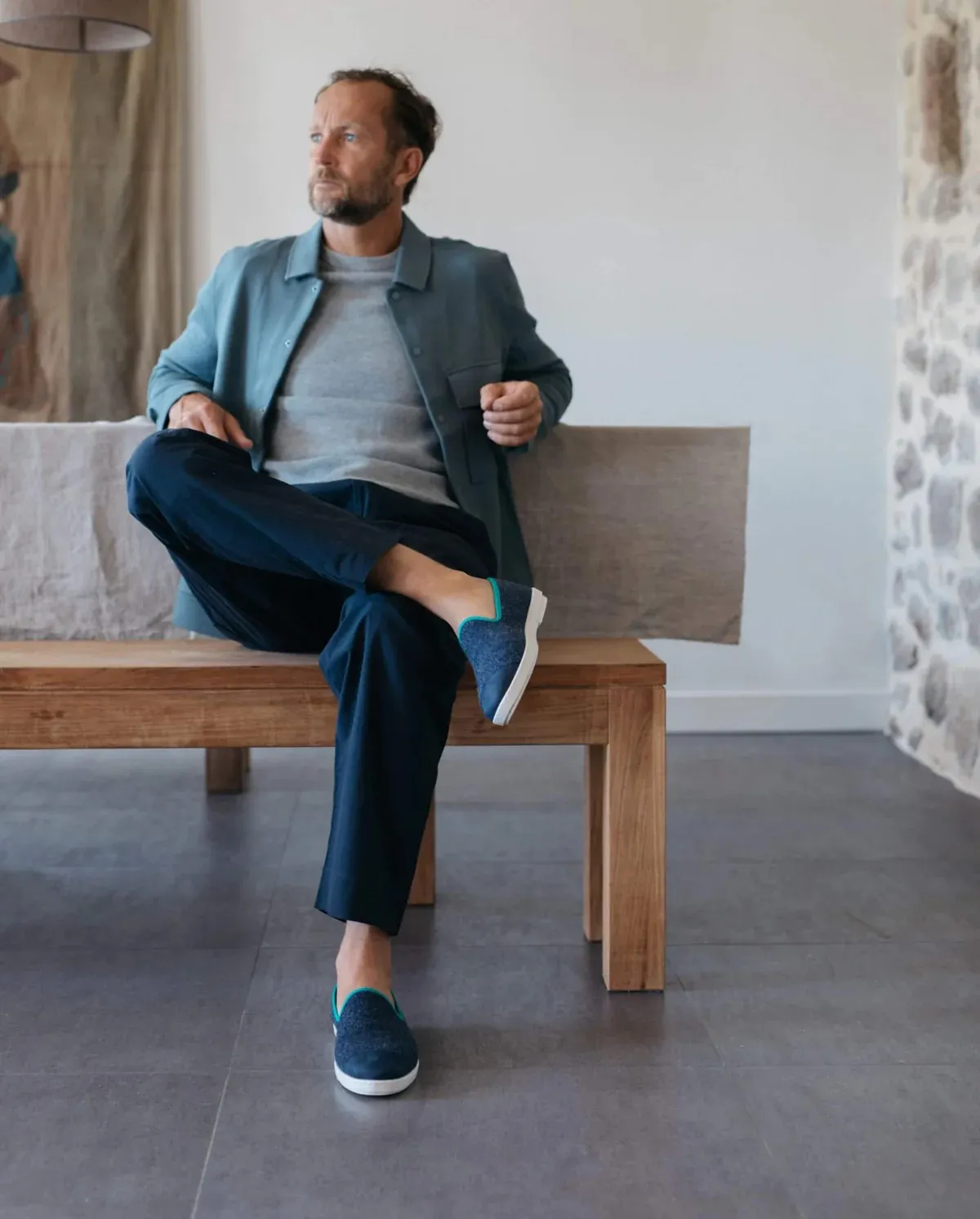 Chaussons En Laine Angarde