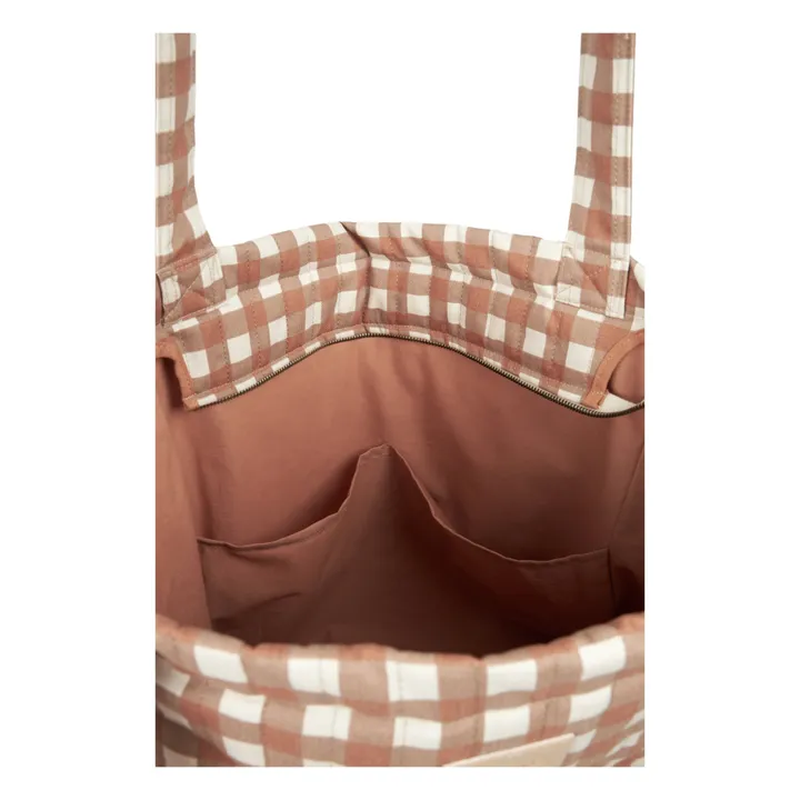 Nobodinoz Sac à langer Hyde Park | Terracotta