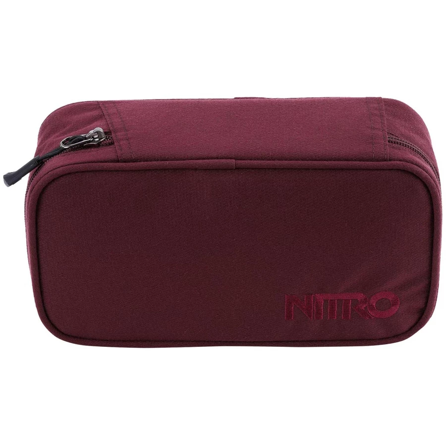 Nitro XL - Schlampermäppchen 21 cm wine