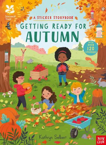 National Trust: Getting Ready for Autumn, A Sticker Storybook - National Trust Sticker Storybooks (Paperback)