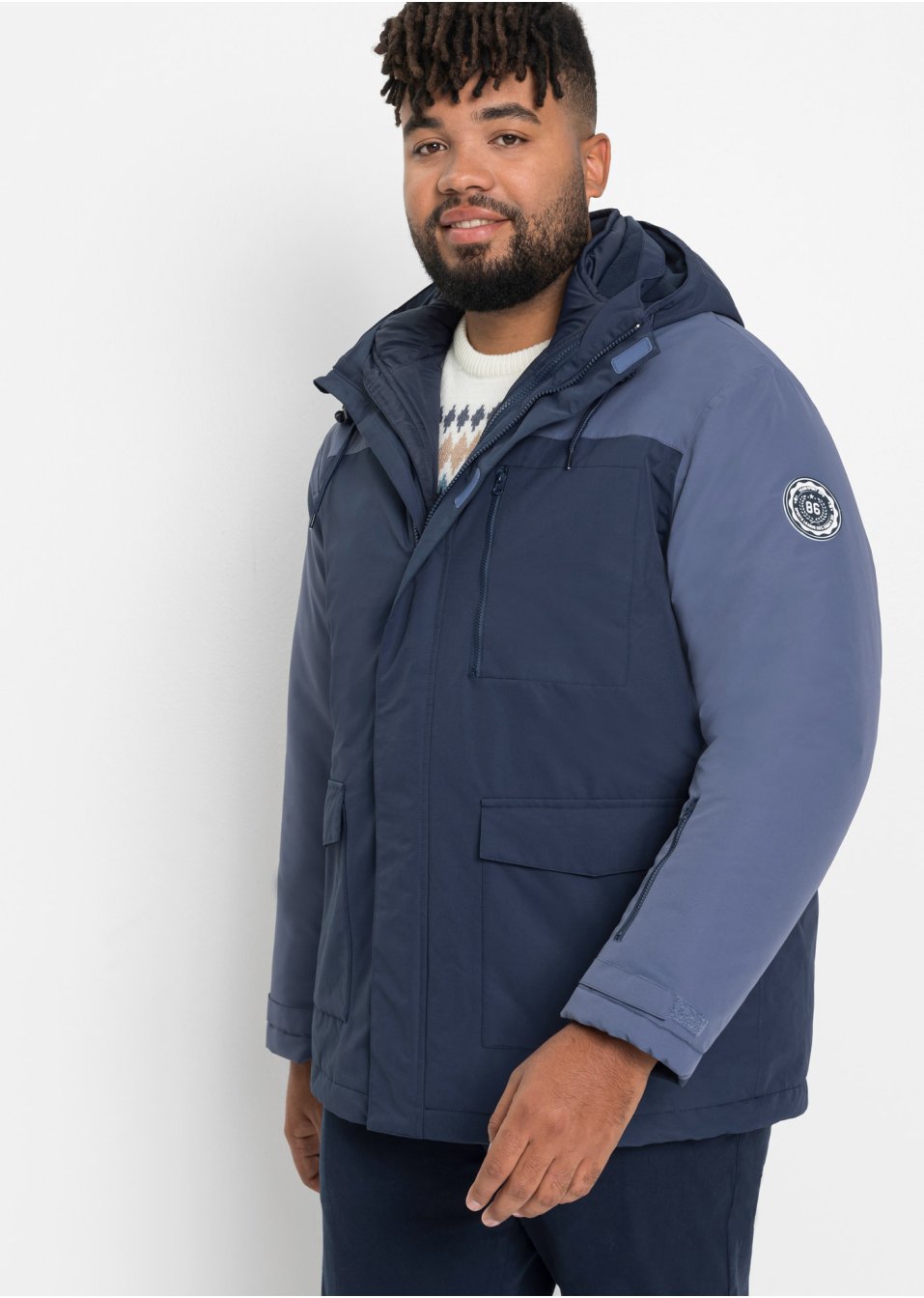 Veste hiver fonctionnelle 3 en 1 avec gilet intérieur matelassé