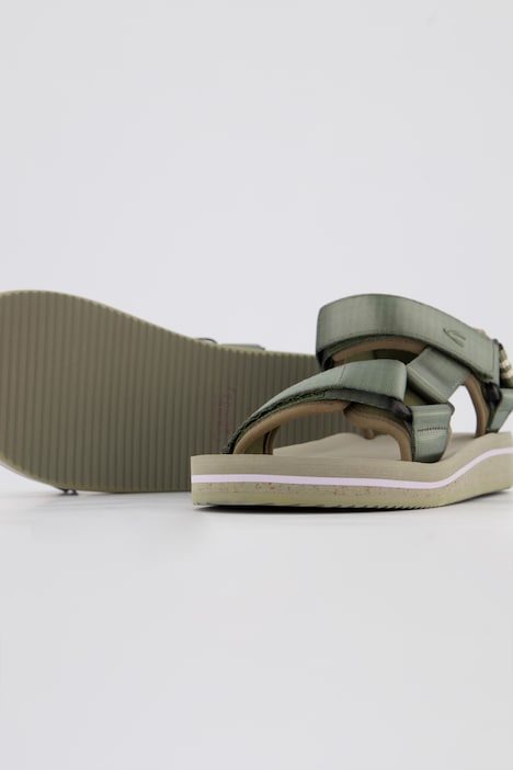 Camel Active, Trekking-Sandalen, Glanzoptik, Klettverschluss