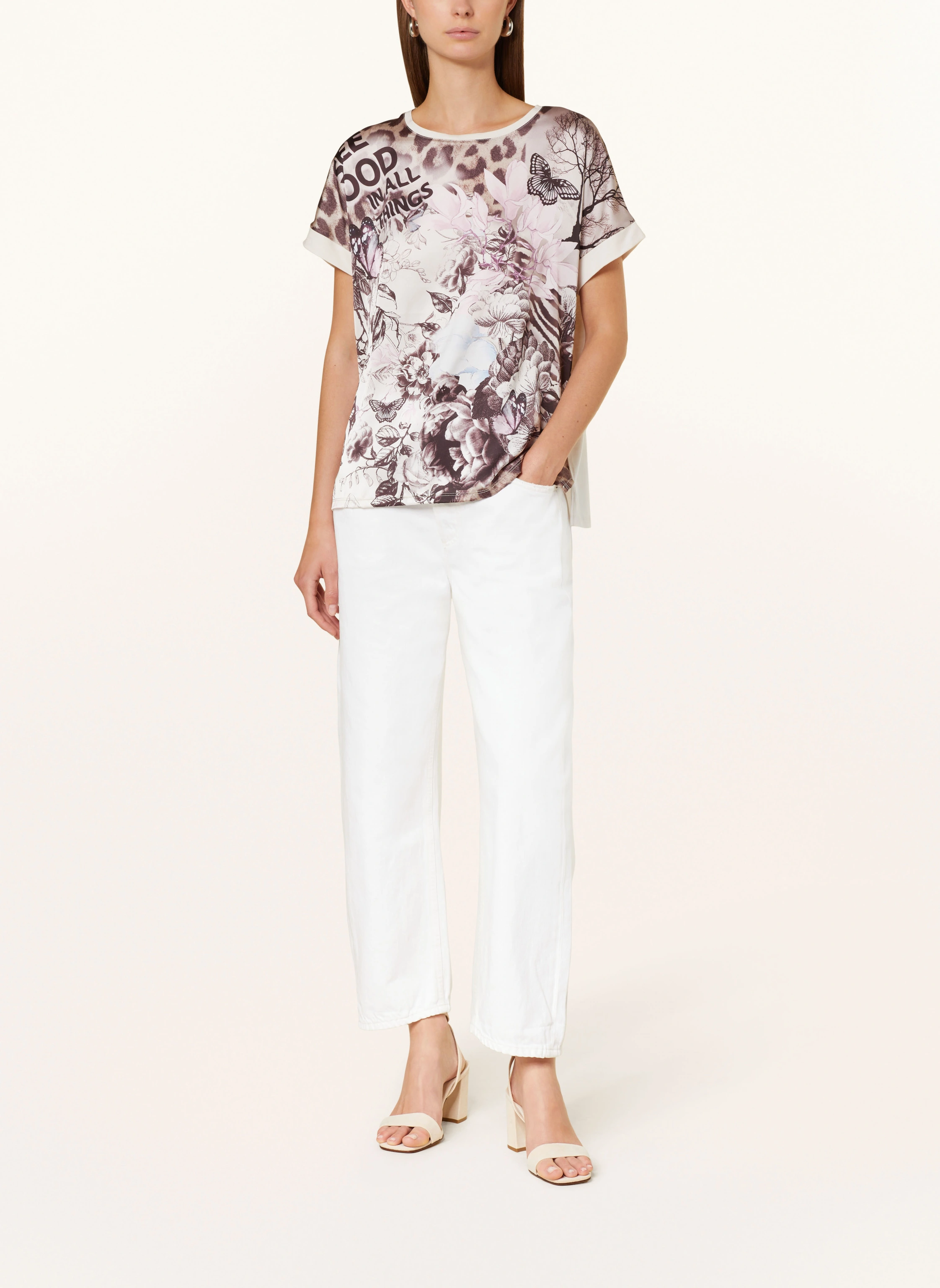 Princess GOES HOLLYWOOD Blusenshirt im Materialmix