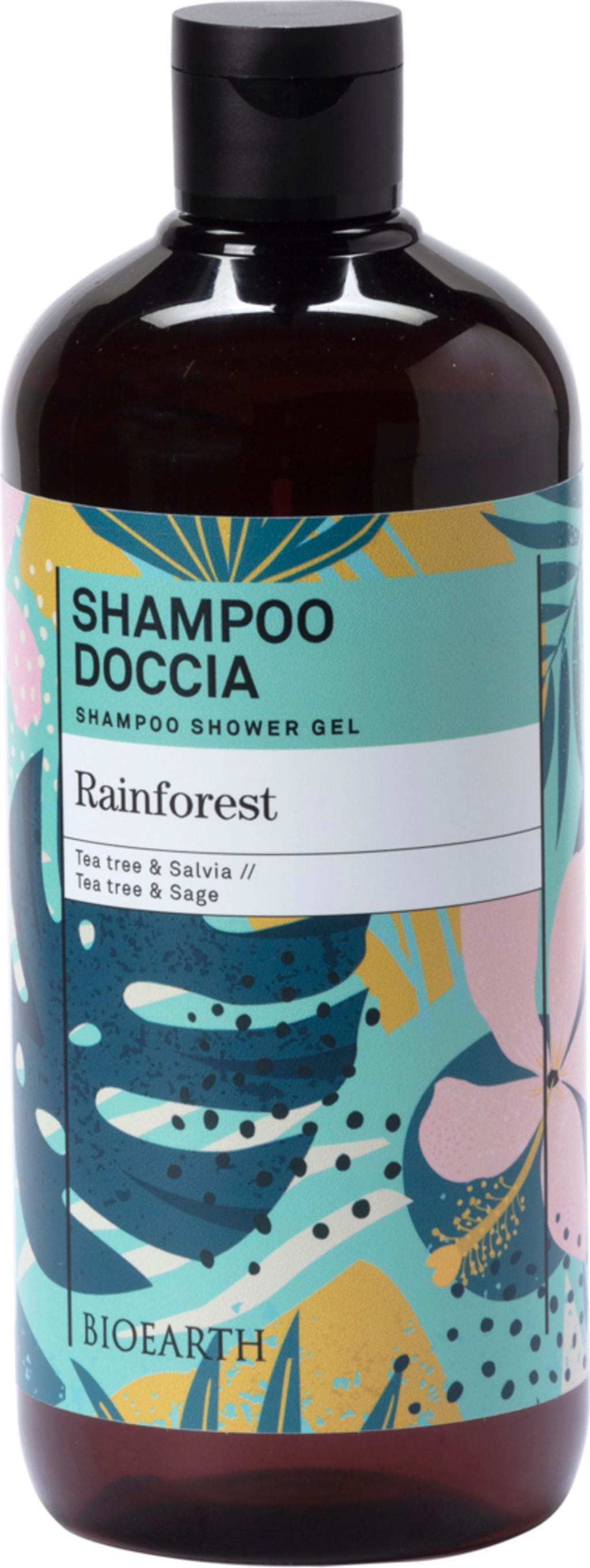 BIOEARTH  Shampoo & Waschgel Rainforest, 500 ml