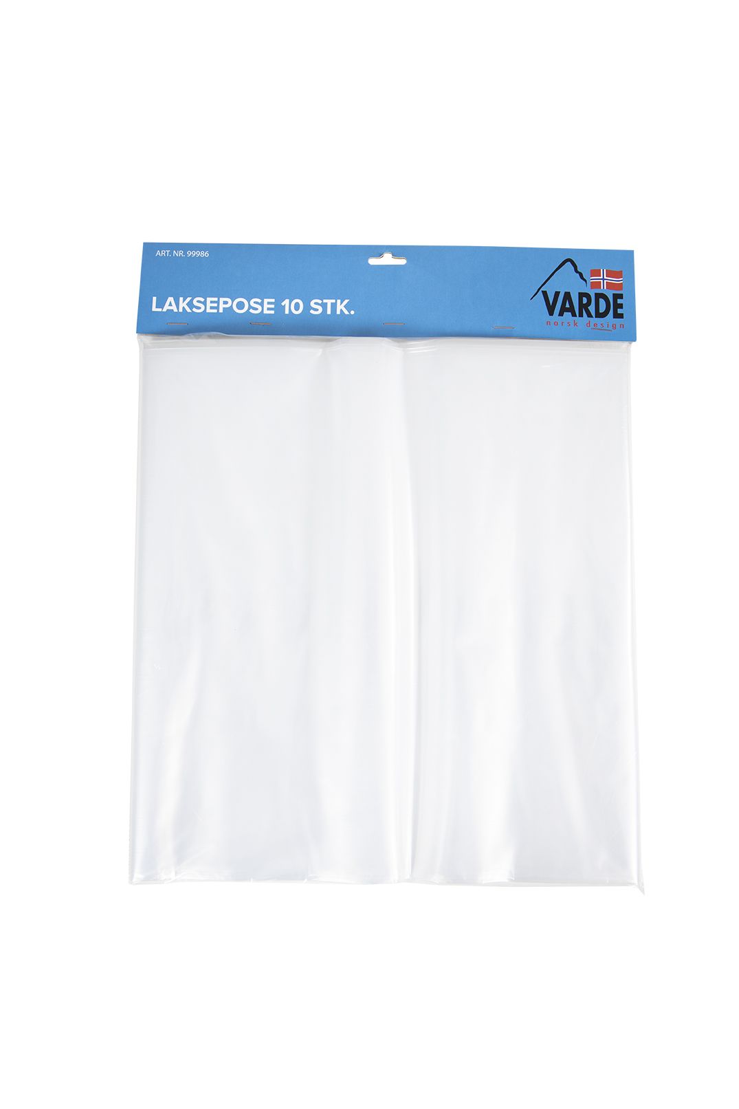 Laksepose naturell 10 stk i pk
