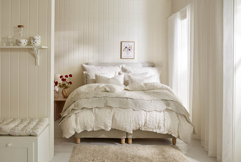 Sofie sengeteppe 140x250 cream