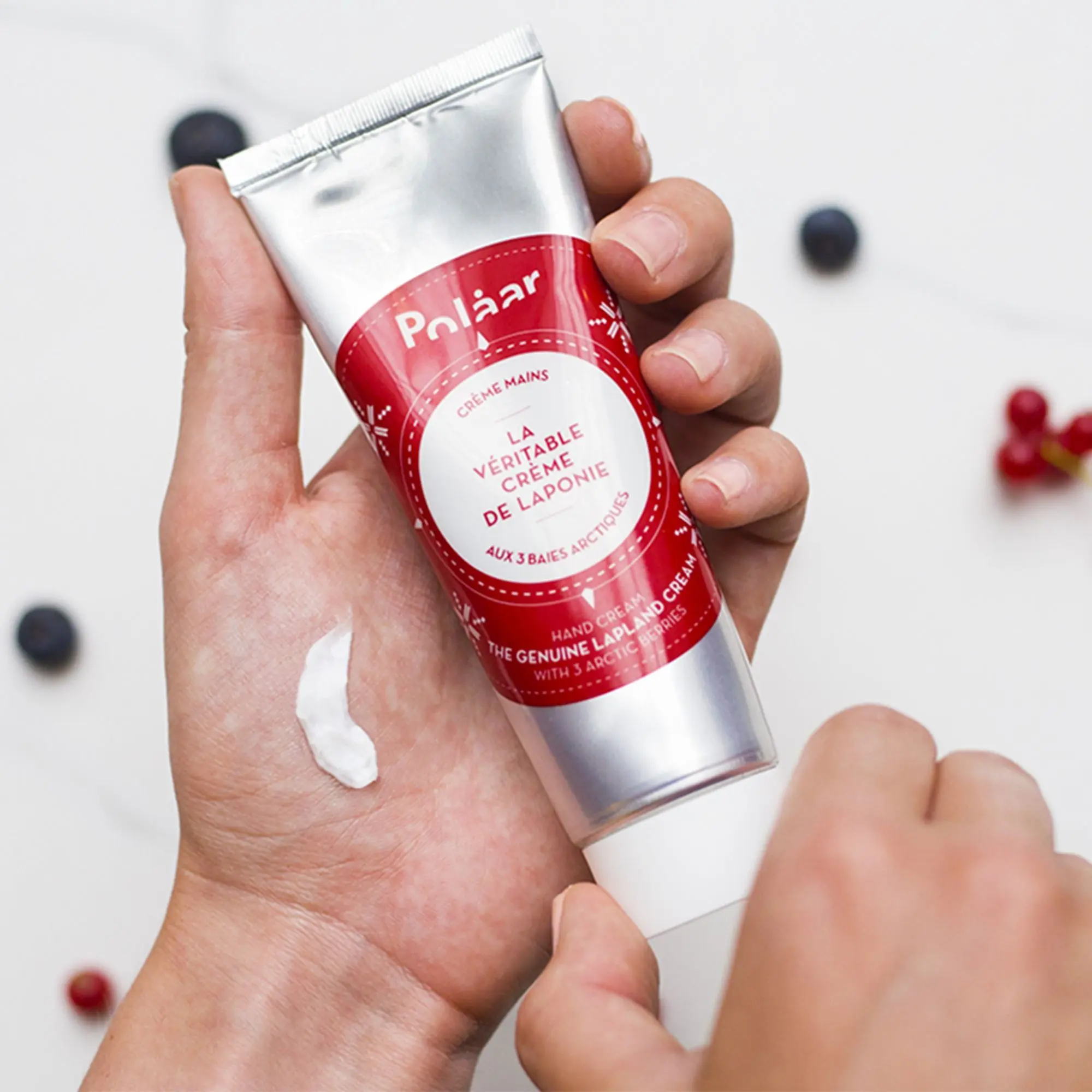 Polaar - La Véritable Crème de Laponie Crème Mains aux 3 Baies Arctiques- Mains