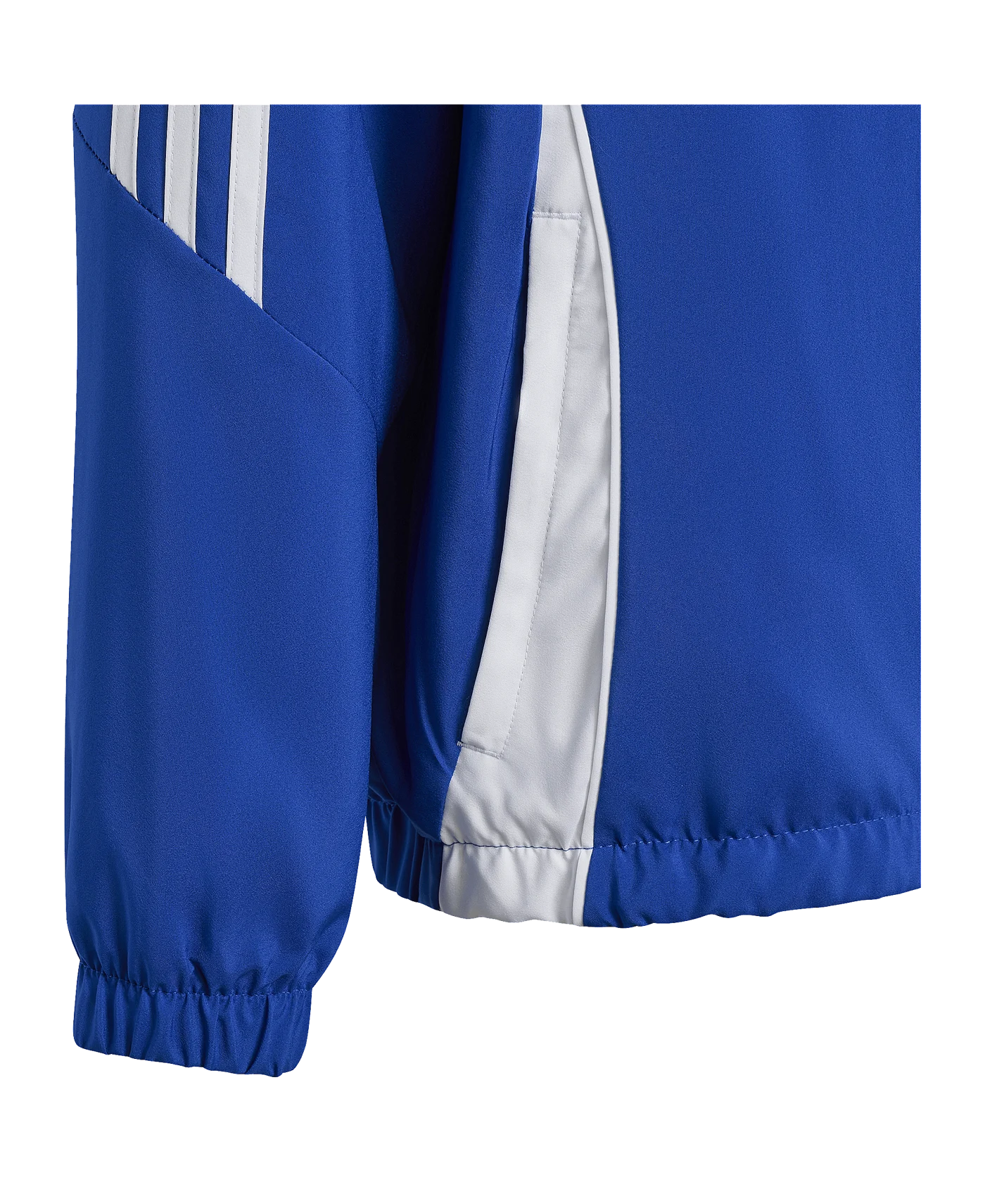 adidas Tiro 24 Windbreaker Kids Blau Weiss
