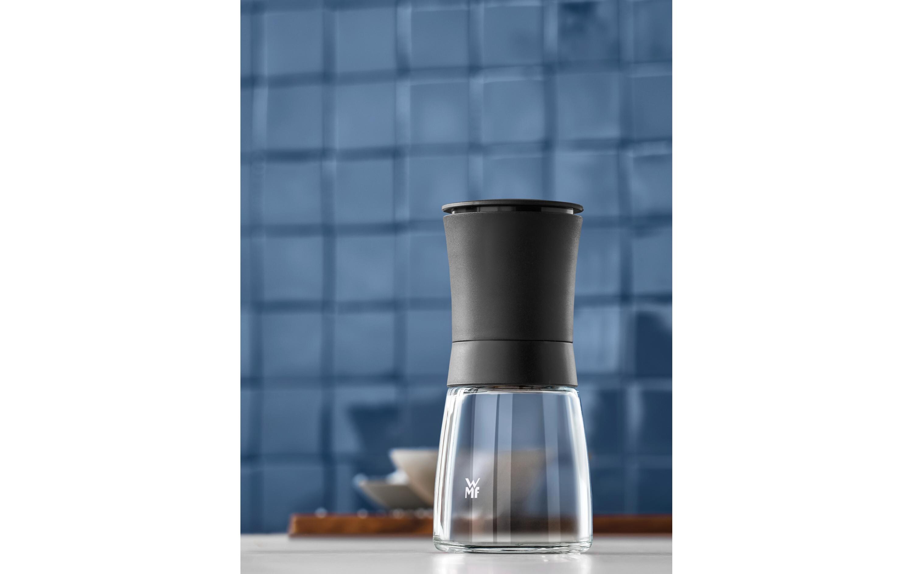Gewürzmühle Trend 14 cm, Grau/TransparentKräutermühle