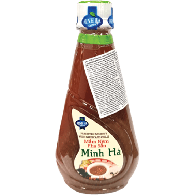 Minh Ha Geconserveerde Ansjovis Met Knoflook En Chili 250ml
