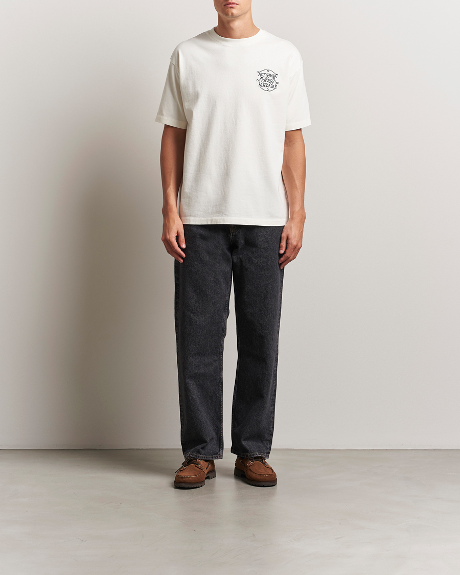 Drôle de Monsieur Slogan Tresses T-Shirt Off White