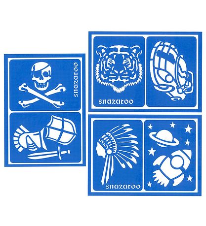 Snazaroo Make-up-Farbe - Vorlagen für Kinderschminke - 6 st.