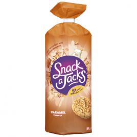 Snack a Jacks Karamel rijstwafels