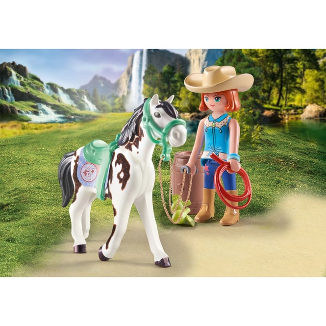Playmobil® 71358 - Ellie & Sawdust mit Westernübung - Playmobil® Horses of Waterfall