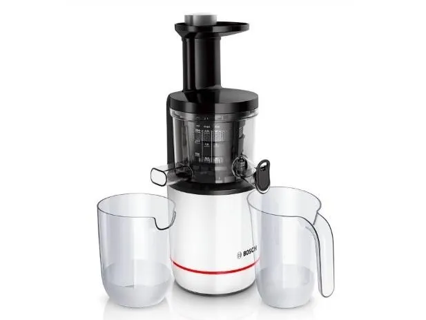 Bosch VitaExtract MESM500W -Slow juicer - 150 W - hvid/sort