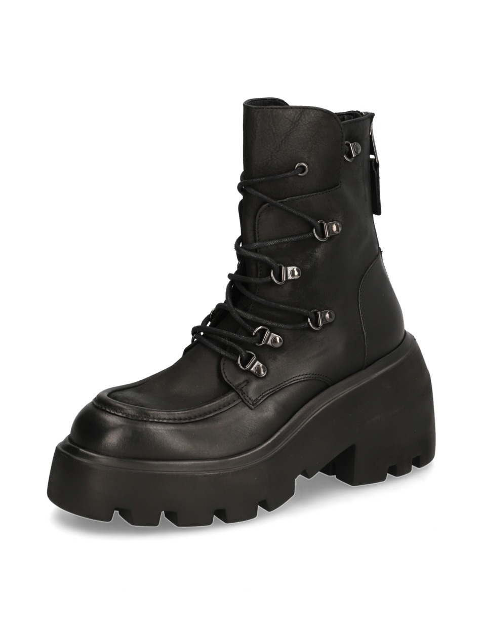 Glattleder Schnürboot