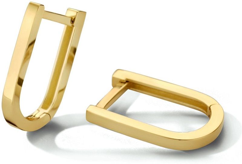 klapoorringen 14K geelgoud 4024056