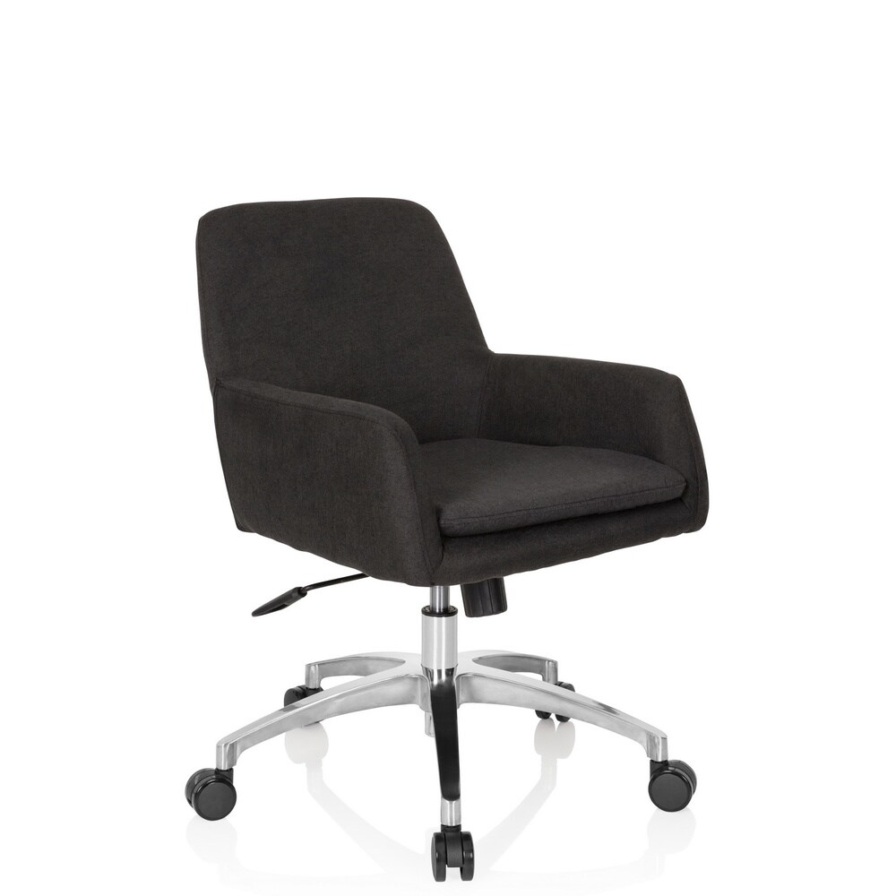 Home Office Bürostuhl SHAKE 400 Stoff mit Armlehnen hjh OFFICE