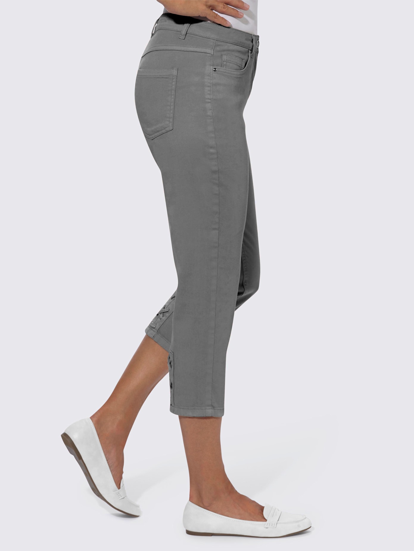 Jean 3/4 qualité coton doux sur la peau
