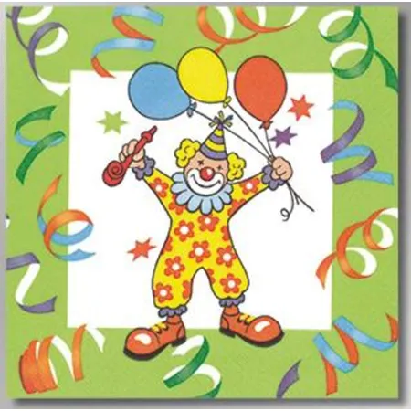 Hosti Party-Servietten Jester, 20 Stück