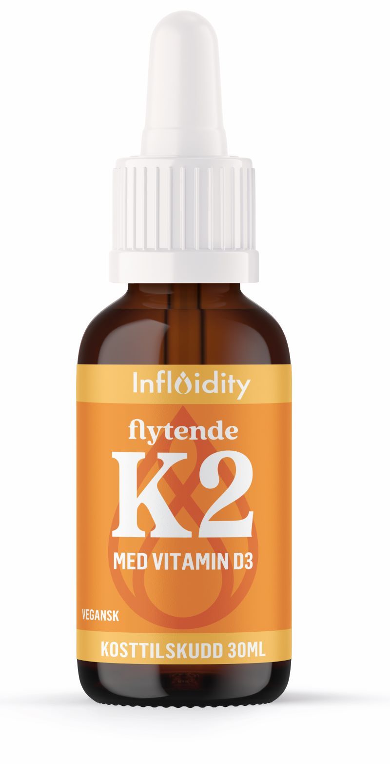 Influidity Flytende K2 med D3