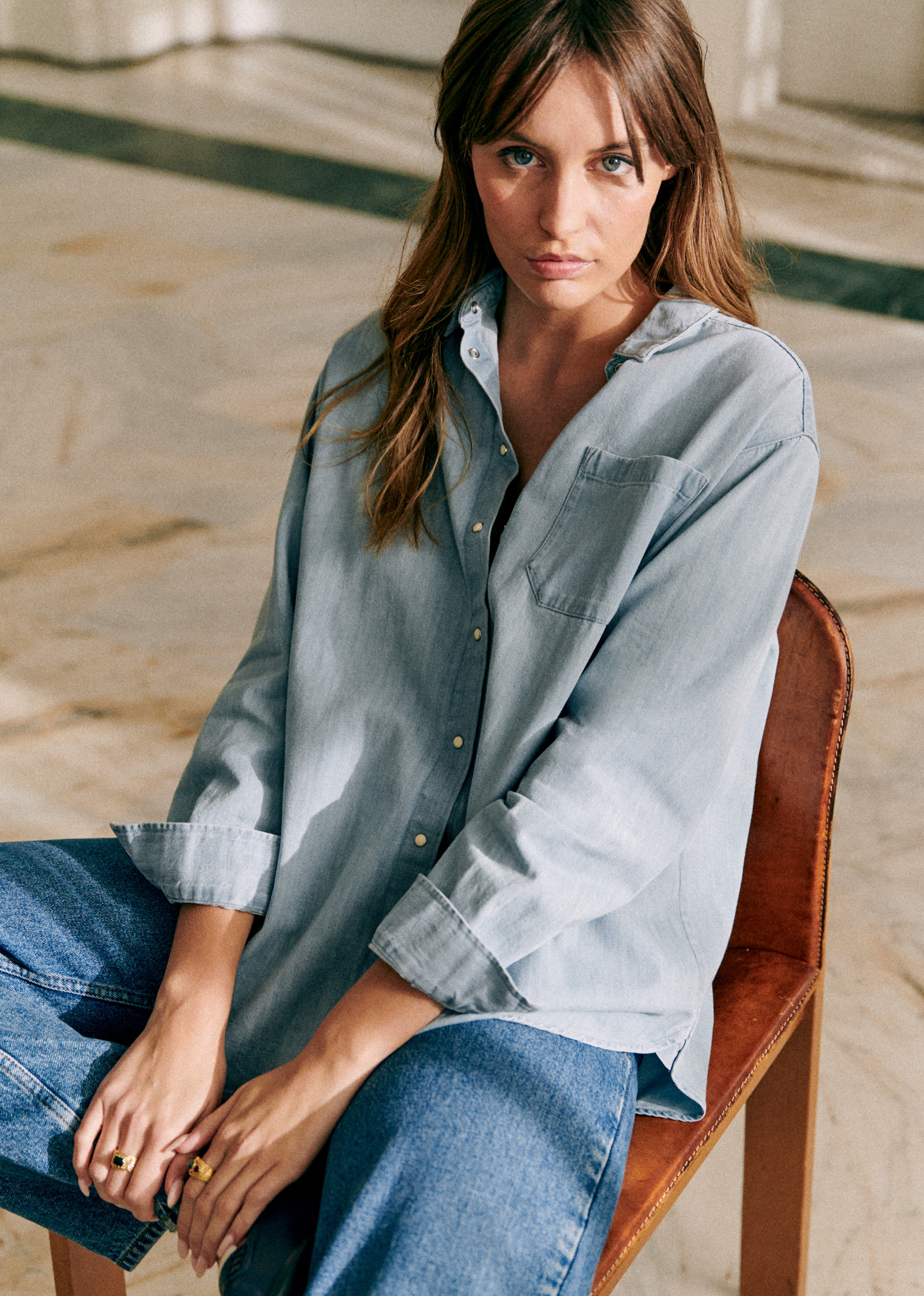 Chemise Max - Denim très clair - E-SHOP/CHEMISES & BLOUSES 5905229