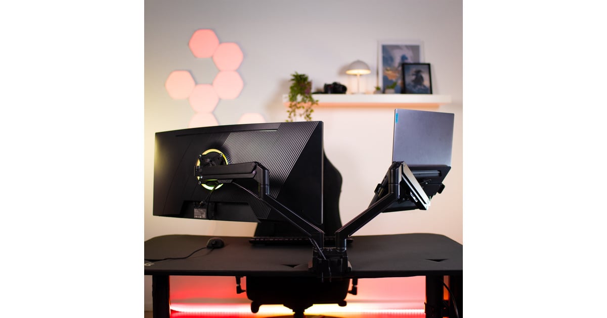 ArozziAlzare - Laptop Holder Black bevestiging  (Zwart)