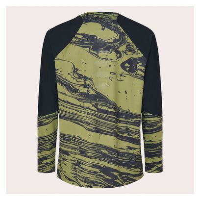 Maillot Manches Longues Oakley Seeker Airline Vert