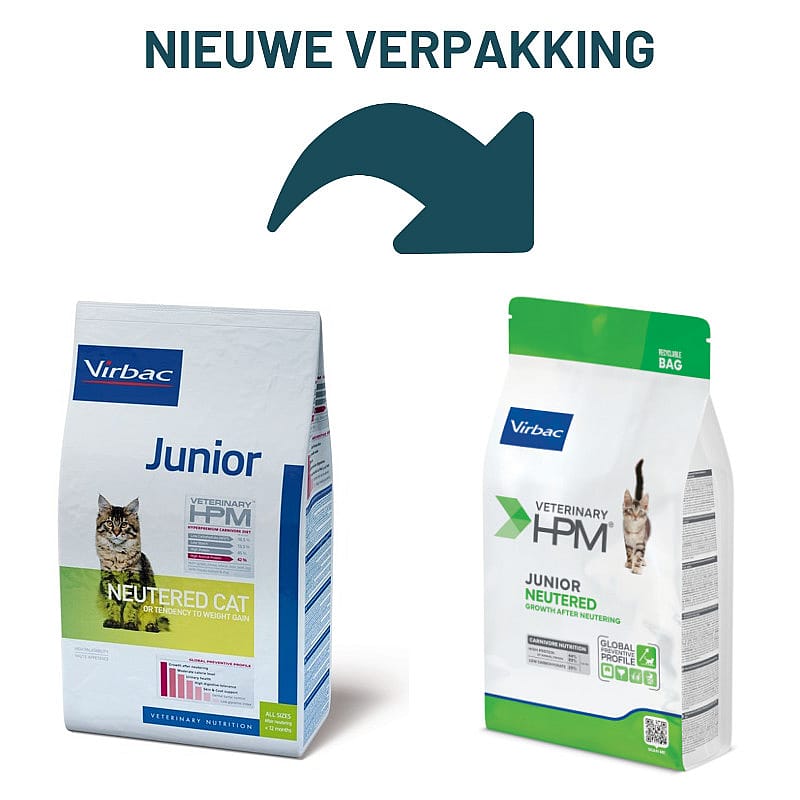 HPM Veterinary Junior Neutered Cat 1.5 kg