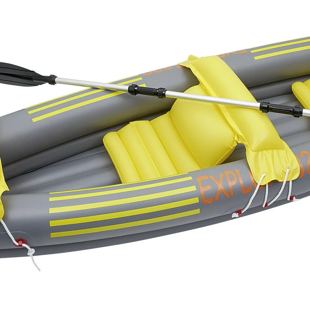 Kayak gonflable 2 personnes + pagaie 2 en 1