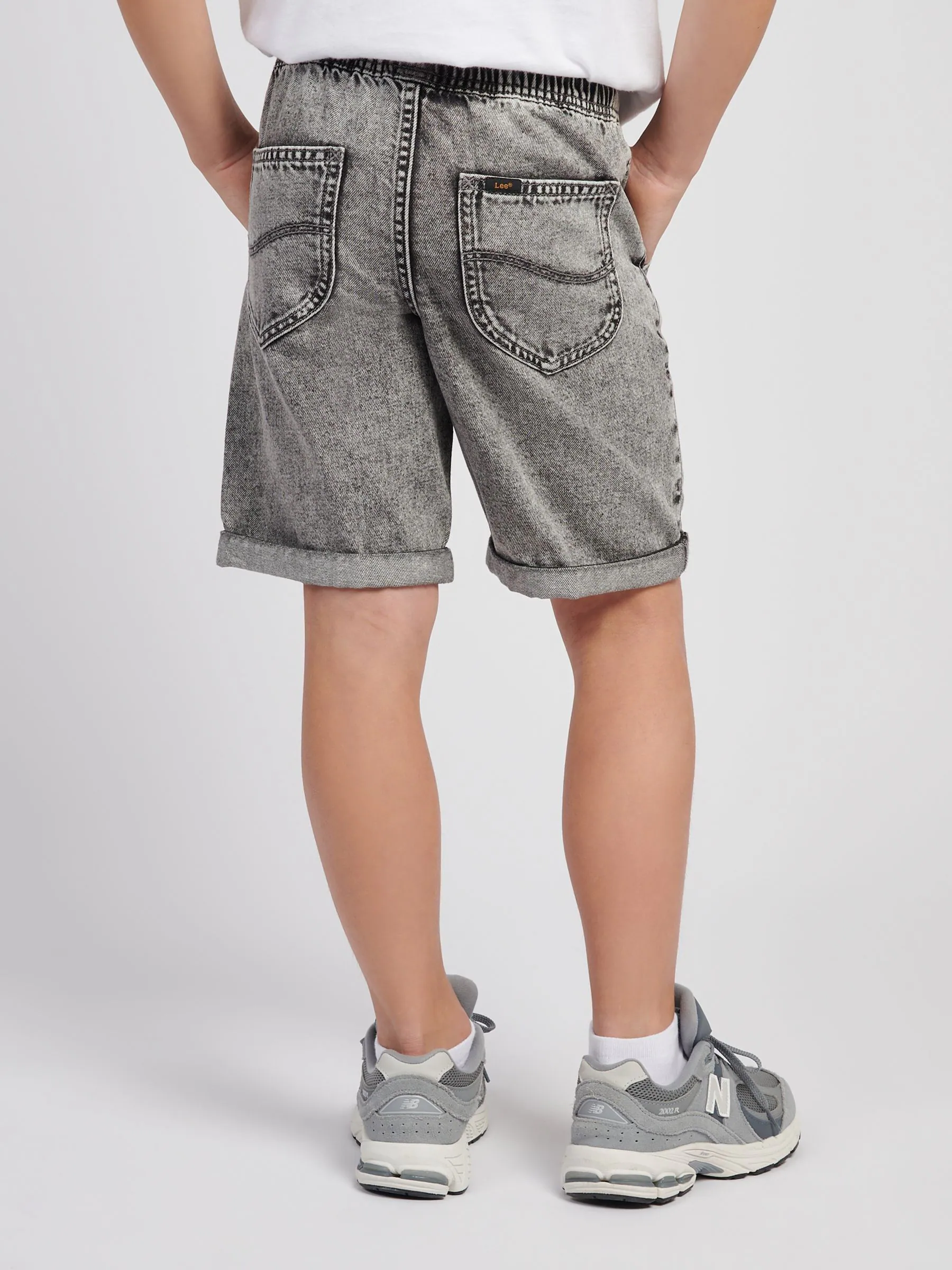 Lee Boys Elasticated Denim 100% Cotton Shorts