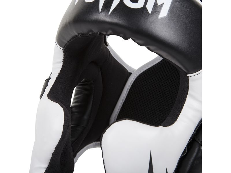 Venum Challenger 2.0 Headgear Schwarz/Weiss Kampfsport Kopfschutz