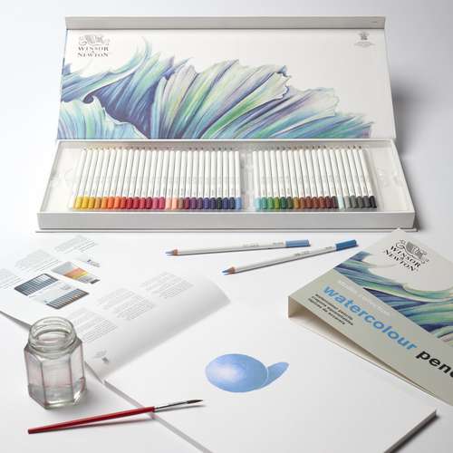 WINSOR & NEWTON™ Studio Collection™ Aquarellstifte 50er-Set