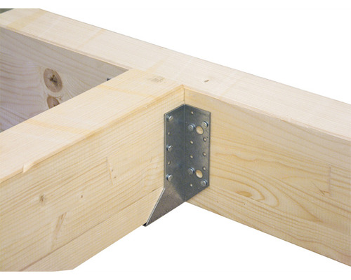 Balkschoen, rechts, 25 x 140 mm, sendzimir verzinkt, 1 stuk