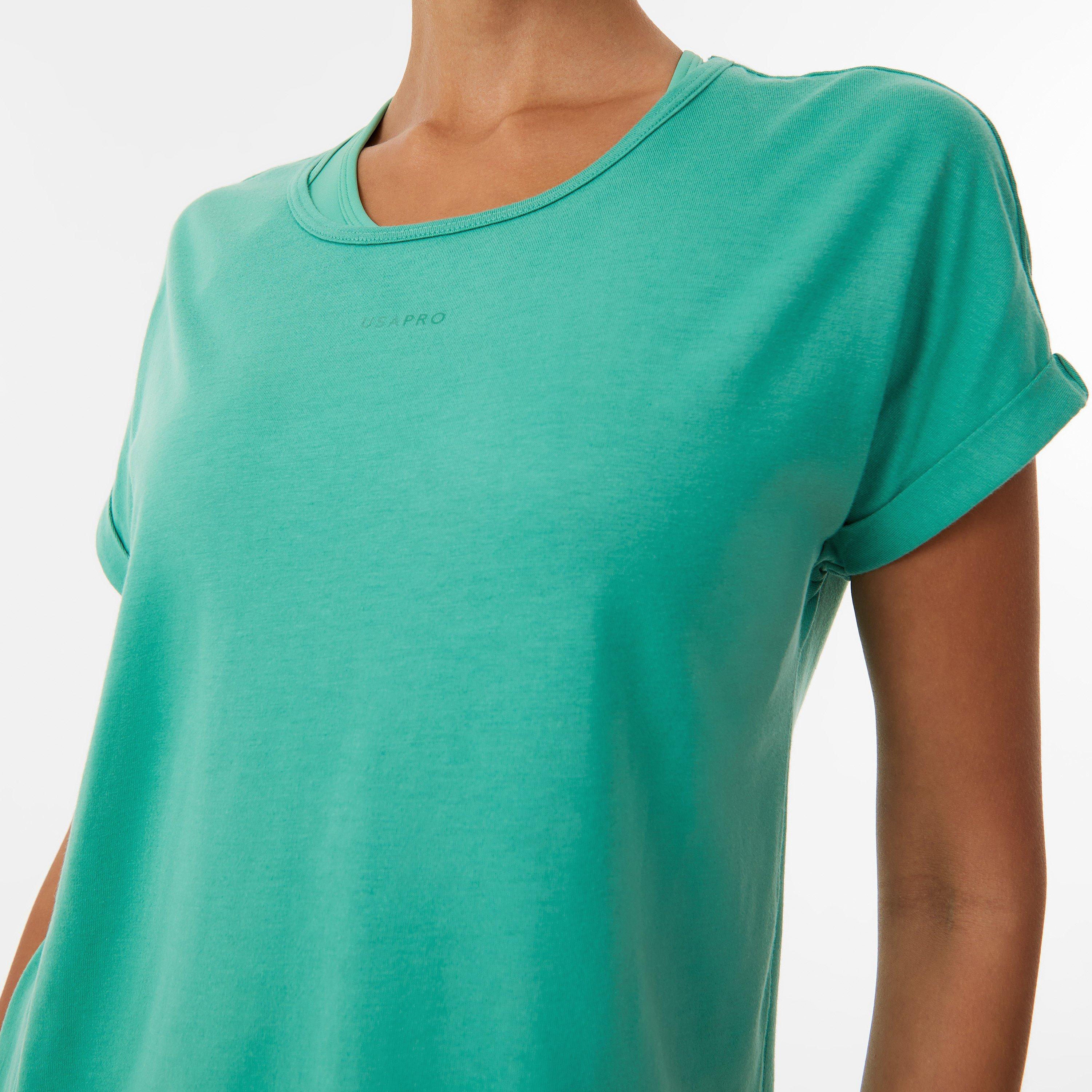 USA Pro Short Sleeve Sports T-Shirt Womens