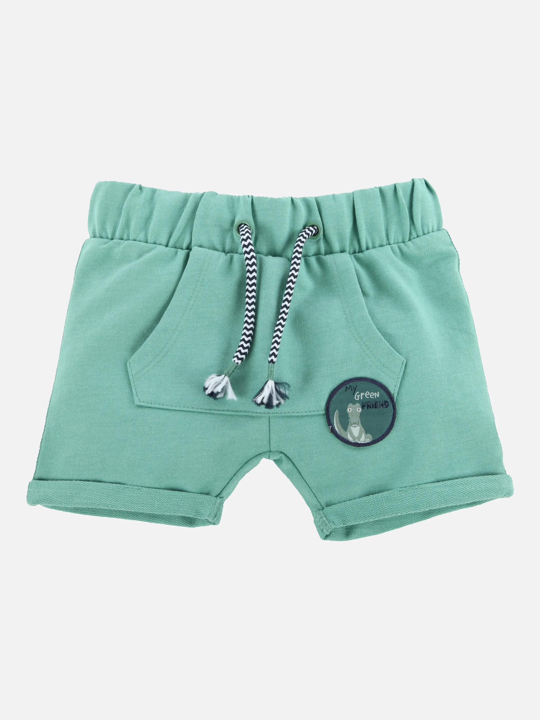 Baby Jungen Shorty mit Kängurutasche