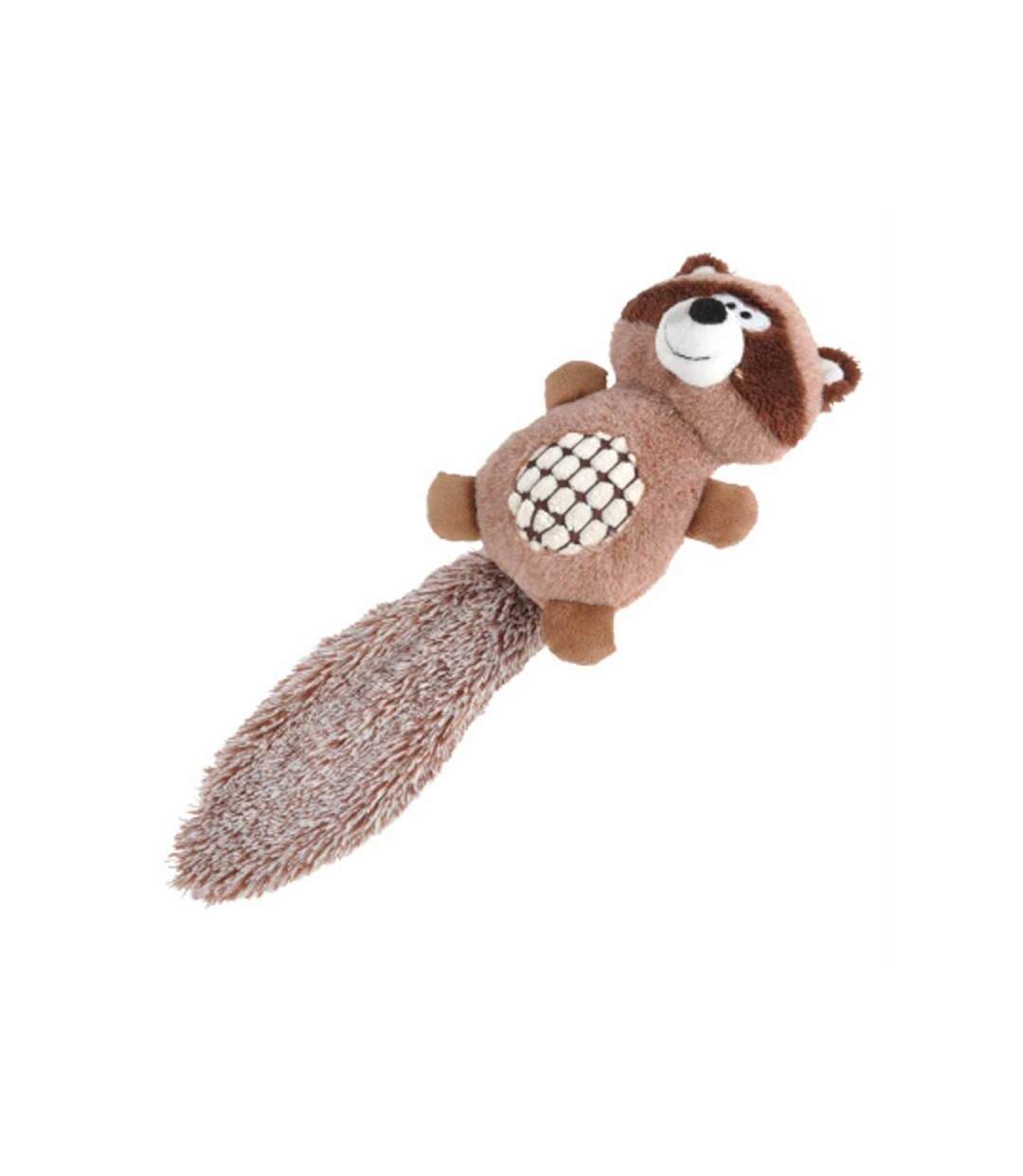 Paris Prix - Peluche Pour Chien raton Laveur 40cm Marron
